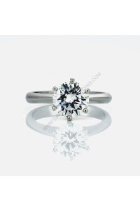 2.01ct Brilliant Cut Platinum Diamond Engagment Ring